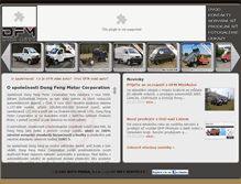 Tablet Screenshot of dfm-auto.cz